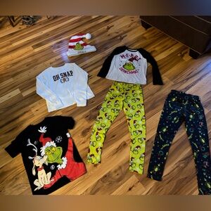 Girls Grinch clothing